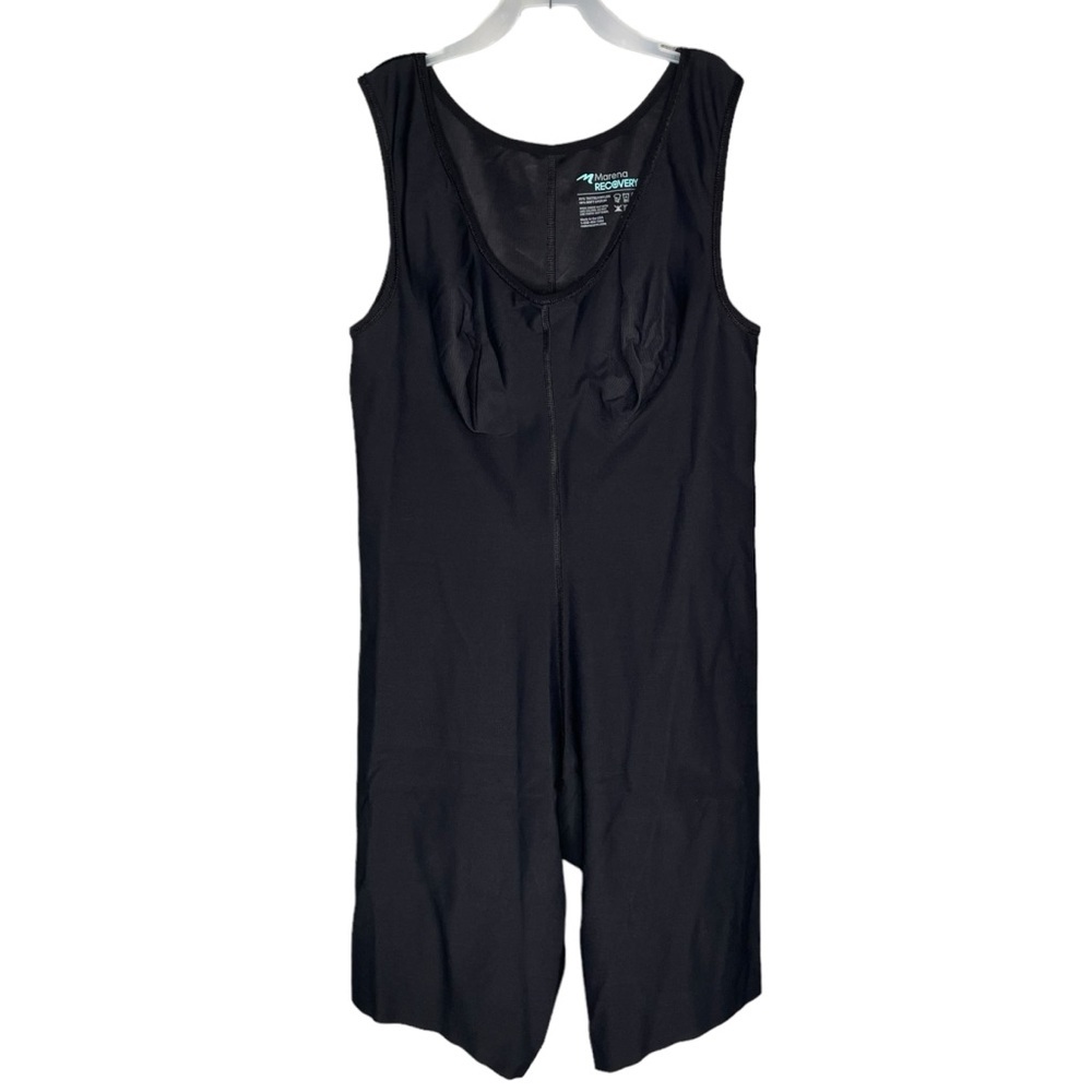 Marena recovery shorts bodysuit black compression shape wear women’s size 3x
